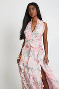 Leandra chiffon dress