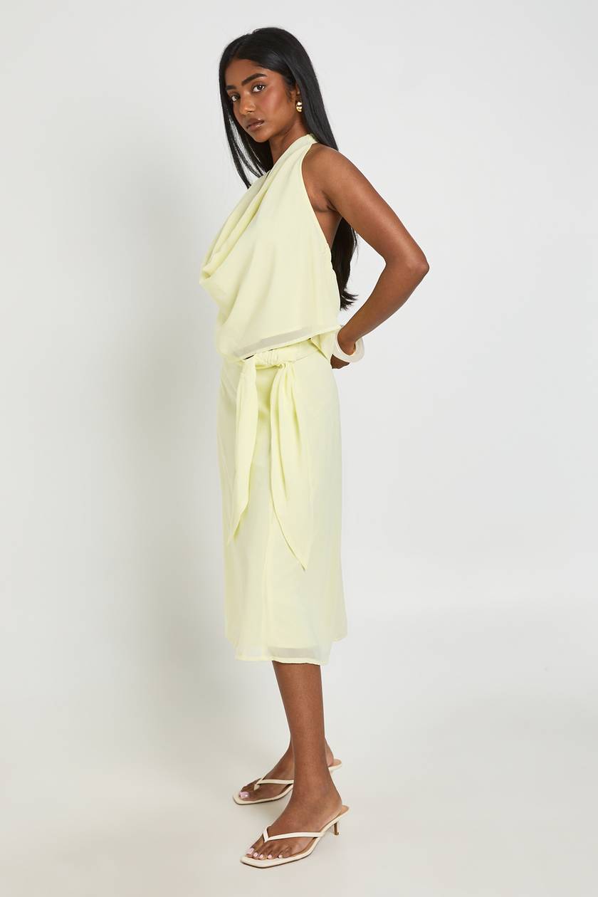 Ellara chiffon dress
