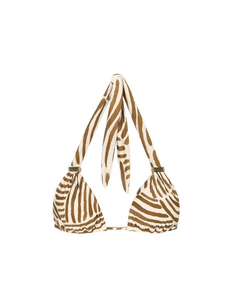 Linda striped bikini