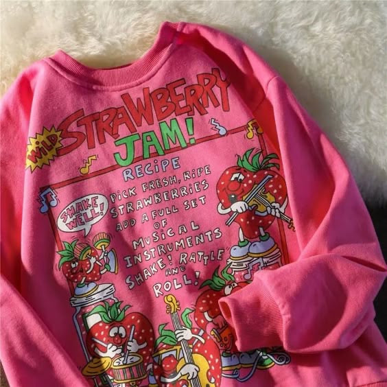 Strawberry hoodie