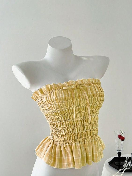 Danny strapless top