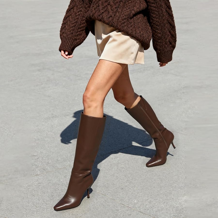 Prisca stiletto knee high boots