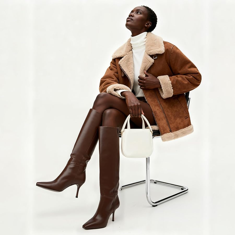 Prisca stiletto knee high boots