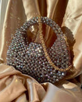 Jody circle beaded purse