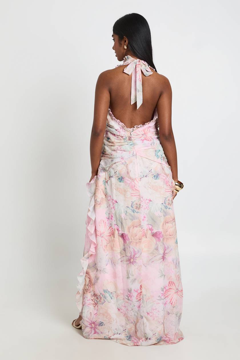 Leandra chiffon dress