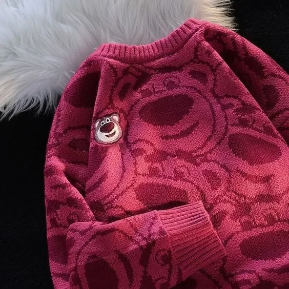 Cozy bear crew neck