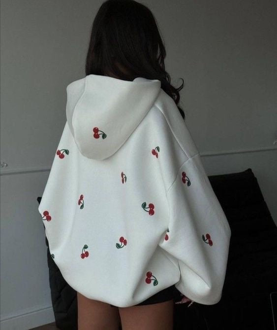 Cherry pop hoodie