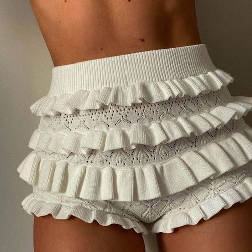 Ana ruffled shorts