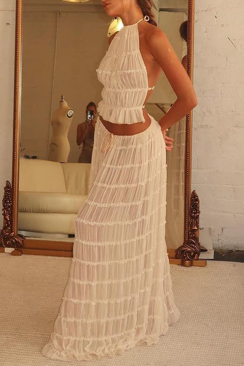 Brenda maxi skirt set