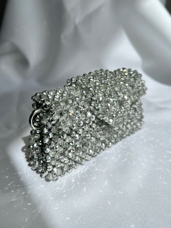 Ariellah beaded clutch